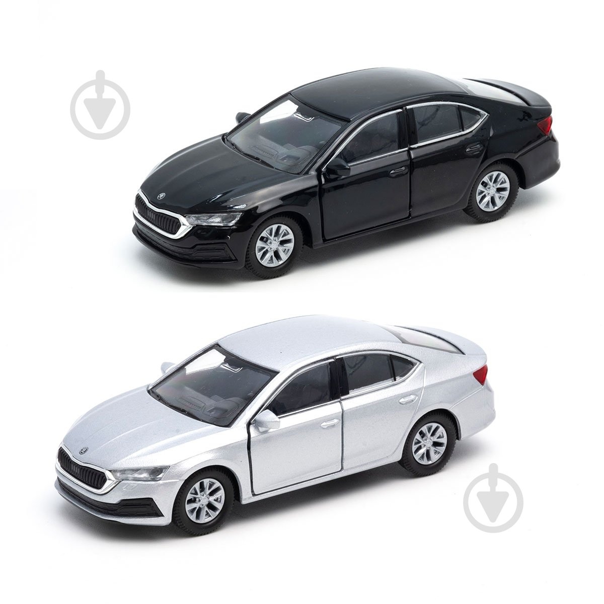 Автомодель TechnoDrive 1:32 Skoda Octavia (черный или серебристый) 250389W - фото 1 Автомодель TechnoDrive 1:32 Skoda Octavia (черный или серебристый) 250389W - фото 1