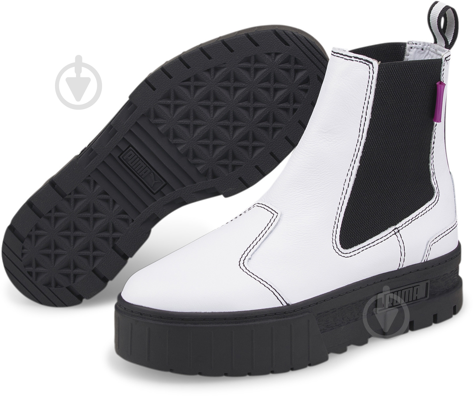 Ботинки Puma MAYZE CHELSEA POP WNS 38454901 р.37 белый - фото 3