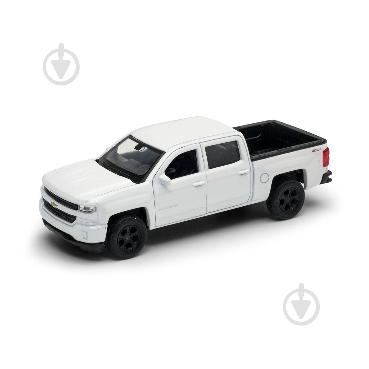 Автомодель TechnoDrive 1:32 Chevrolet Silverado 2017 (перламутрово-белый или черный) 250381W - фото 3