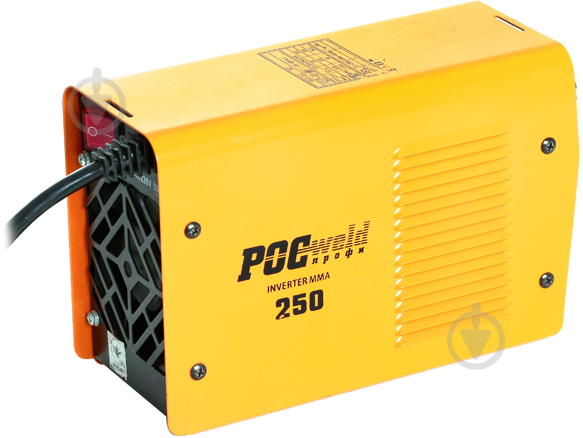 Инвертор сварочный Pocweld ММА-250 - фото 2 Инвертор сварочный Pocweld ММА-250 - фото 2