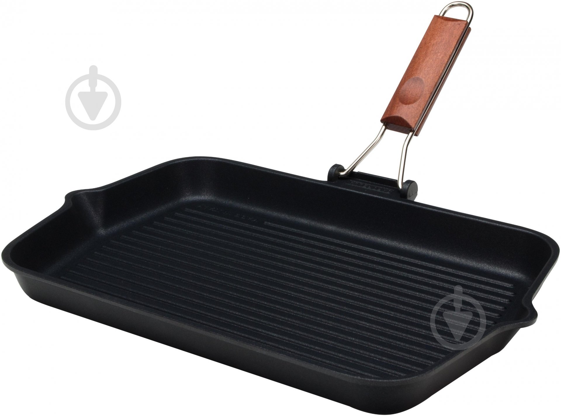 Сковорода-гриль Risoli EСoСast 3 43*26 см - фото 1