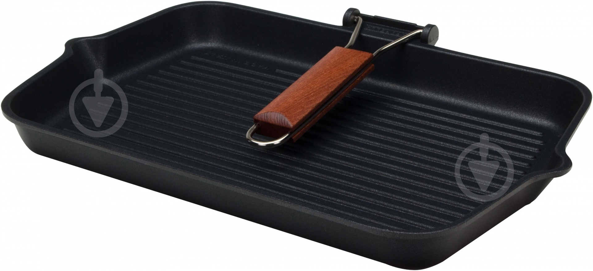 Сковорода-гриль Risoli EСoСast 3 43*26 см - фото 2