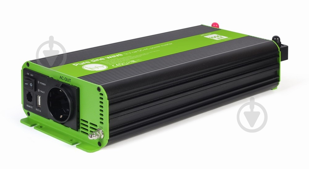 Инвертор автомобильный EnerGenie 1000 Вт EG-PWC-PS1000-01 - фото 3