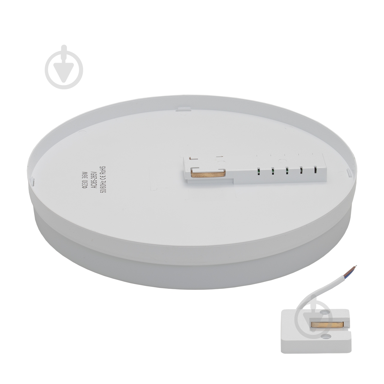 Світильник світлодіодний NEW ARTIER Fernand 36R 36 Вт білий 4500 К - фото 2