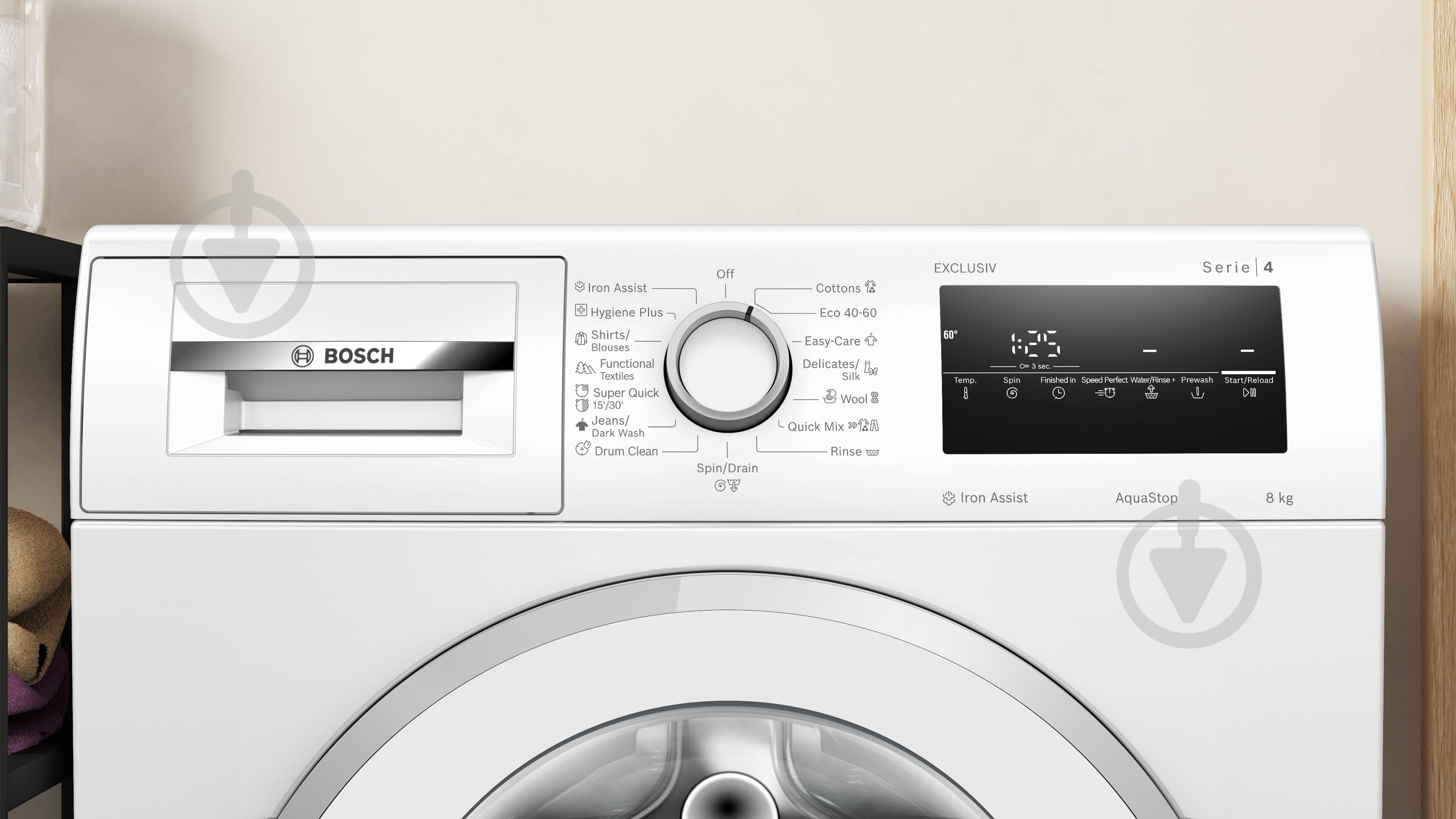 Стиральная машина Bosch WAN2829NBY, Серия 4 - фото 2