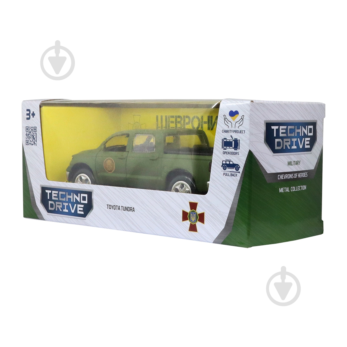 Автомодель TechnoDrive 1:32 серии Шевроны Героев Toyota Tundra НГУ KM60083 - фото 5 Автомодель TechnoDrive 1:32 серии Шевроны Героев Toyota Tundra НГУ KM60083 - фото 5