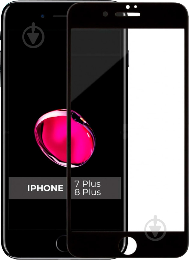 Защитное стекло MakeFuture для Apple iPhone 7 Plus/8 Plus (MG3D-AI7P/8PB) 3D - фото 3