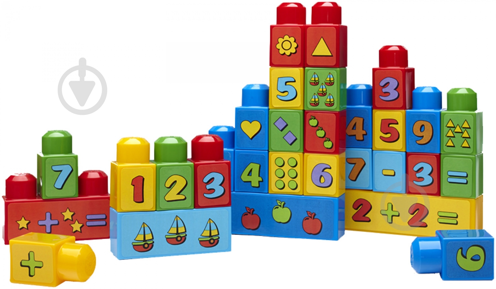 Конструктор Mega Bloks в сумке Цифры 8492 - фото 1 Конструктор Mega Bloks в сумке Цифры 8492 - фото 1