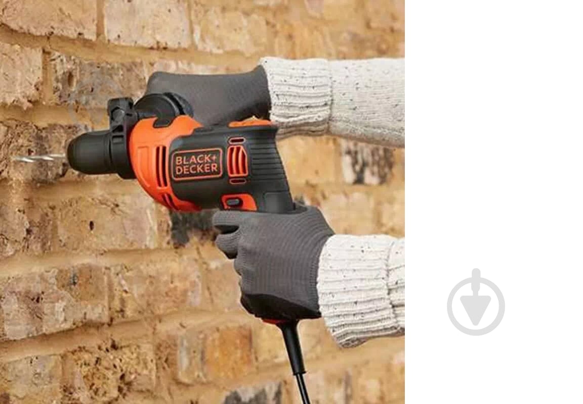 Дрель ударная Black+Decker Black+Decker BEH710 - фото 3