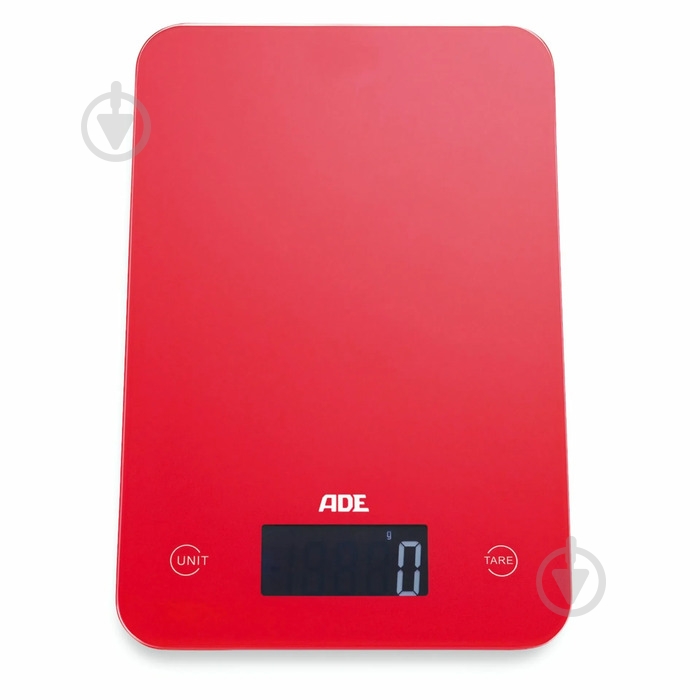 Весы кухонные ADE SLIM KE927 Red - фото 1