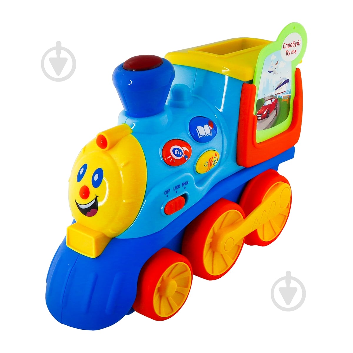 Игрушка развивающая Kiddi Smart Поезд Смарти 4231T-KS - фото 3