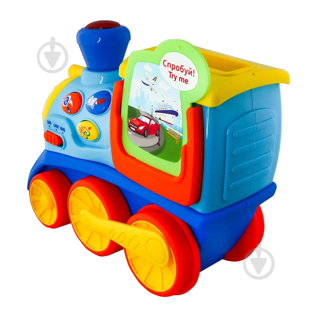 Игрушка развивающая Kiddi Smart Поезд Смарти 4231T-KS - фото 5