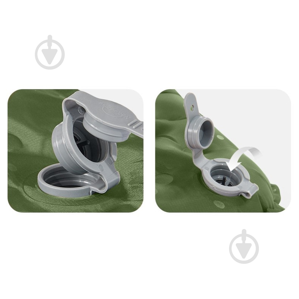 Матрас Naturehike надувной сверхлегкий прямоугольный зеленый 186 см. 6976023926808 186x58 см - фото 4 Матрас Naturehike надувной сверхлегкий прямоугольный зеленый 186 см. 6976023926808 186x58 см - фото 4