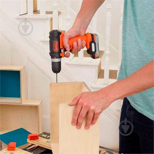 Шуруповерт акумуляторний Black+Decker BDCDD12USB - фото 6 Шуруповерт акумуляторний Black+Decker BDCDD12USB - фото 6