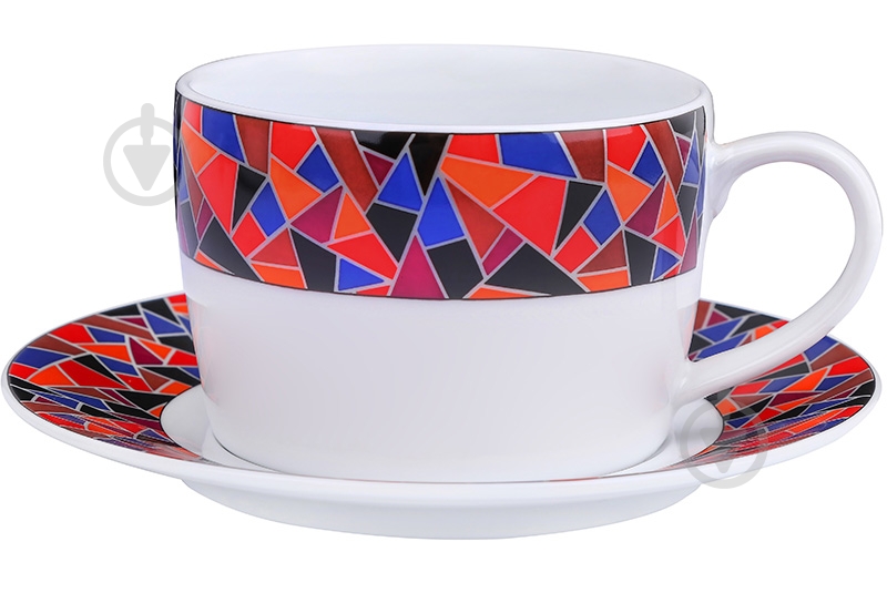 Чашка с блюдцем DPL Miracle 360 мл 101006165 - фото 1