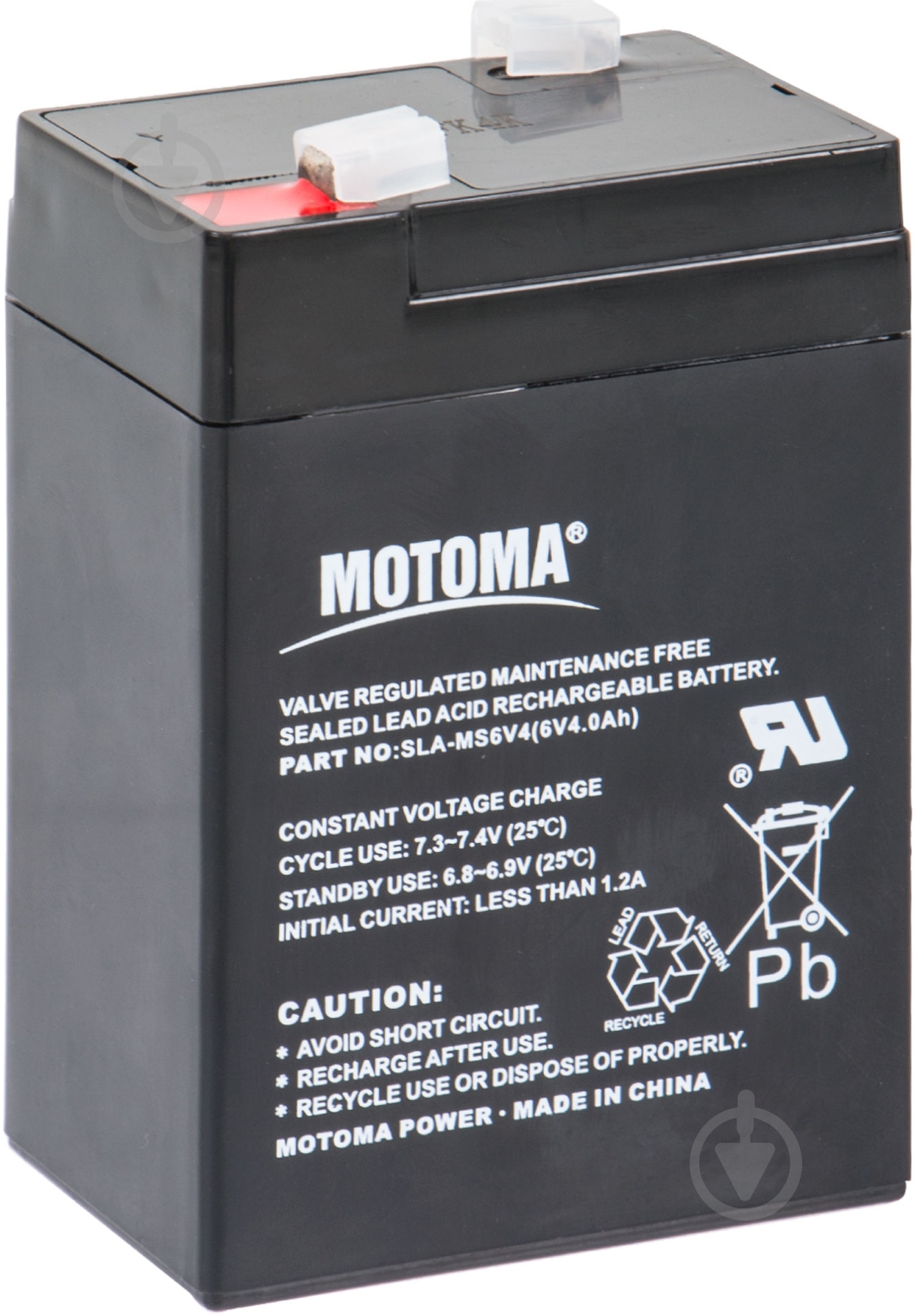 Аккумулятор Motoma SLA-MS6V4 - фото 1