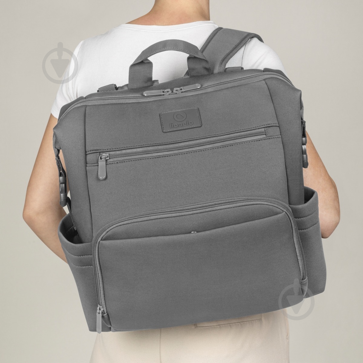 Органайзер к коляске Lionelo stone grey CUBE - фото 4