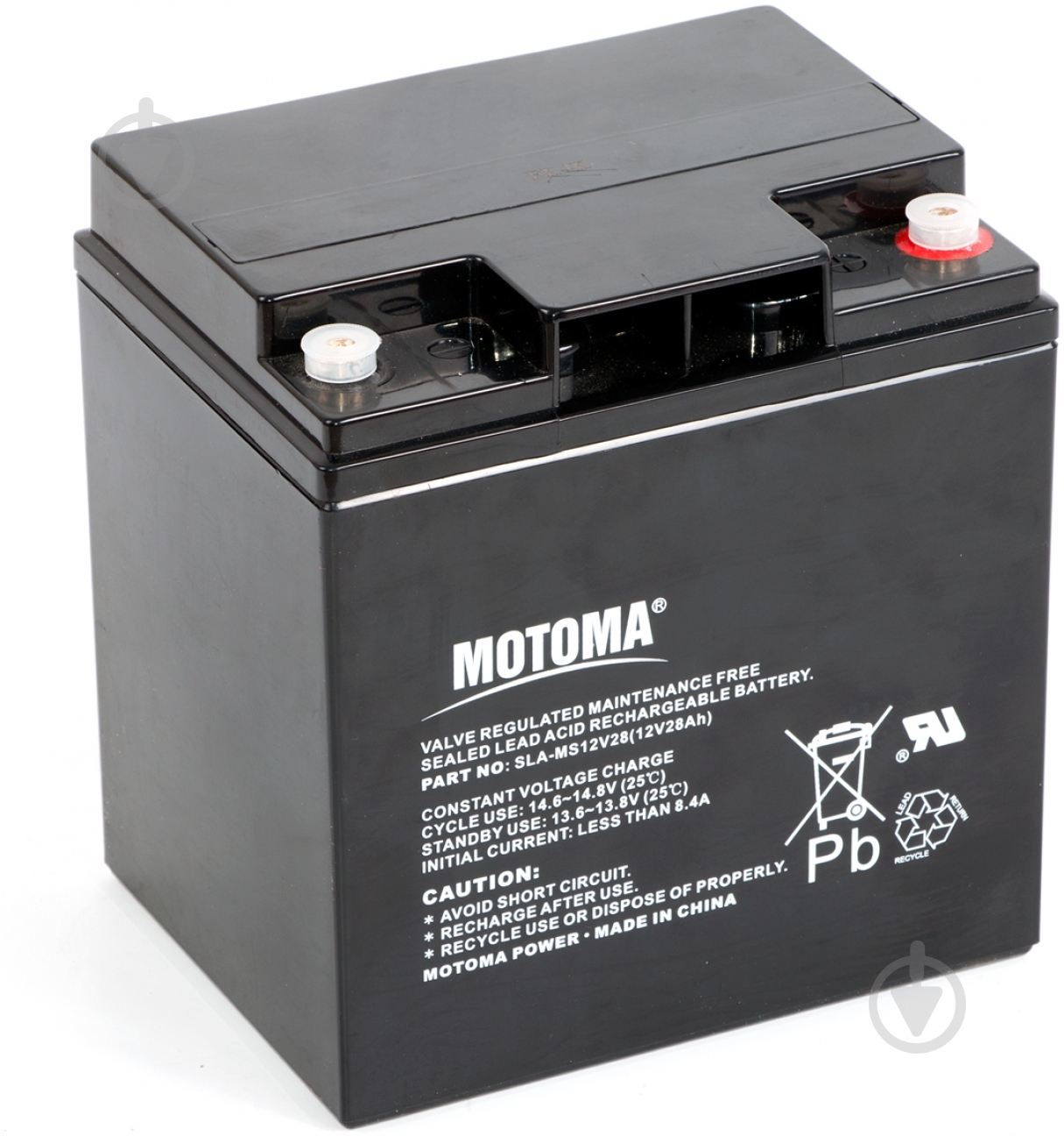 Аккумулятор Motoma SLA-MS12V28 - фото 1 Аккумулятор Motoma SLA-MS12V28 - фото 1