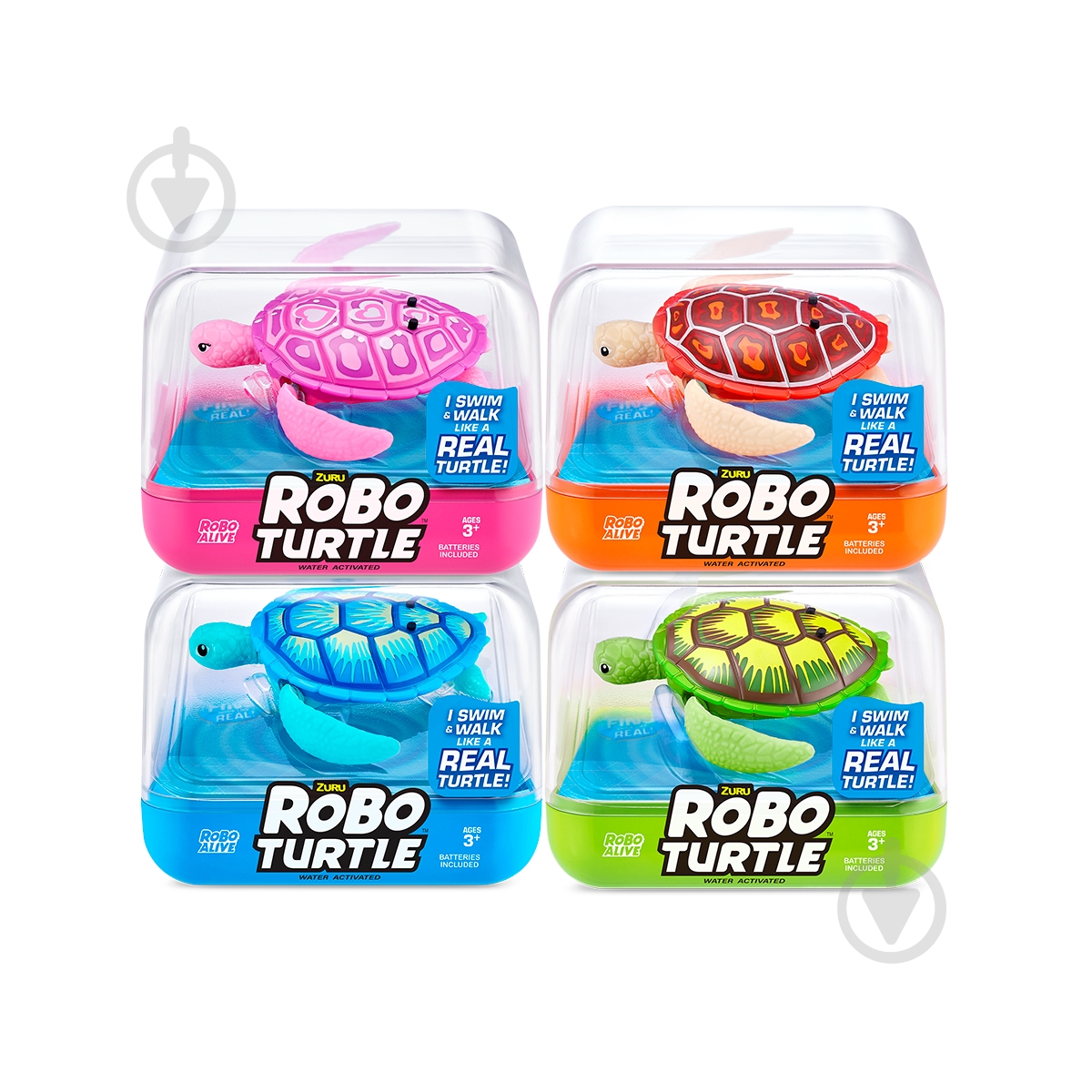 Игрушка интерактивная Pets & Robo Alive S2 Робочерепаха 7192UQ3 - фото 1