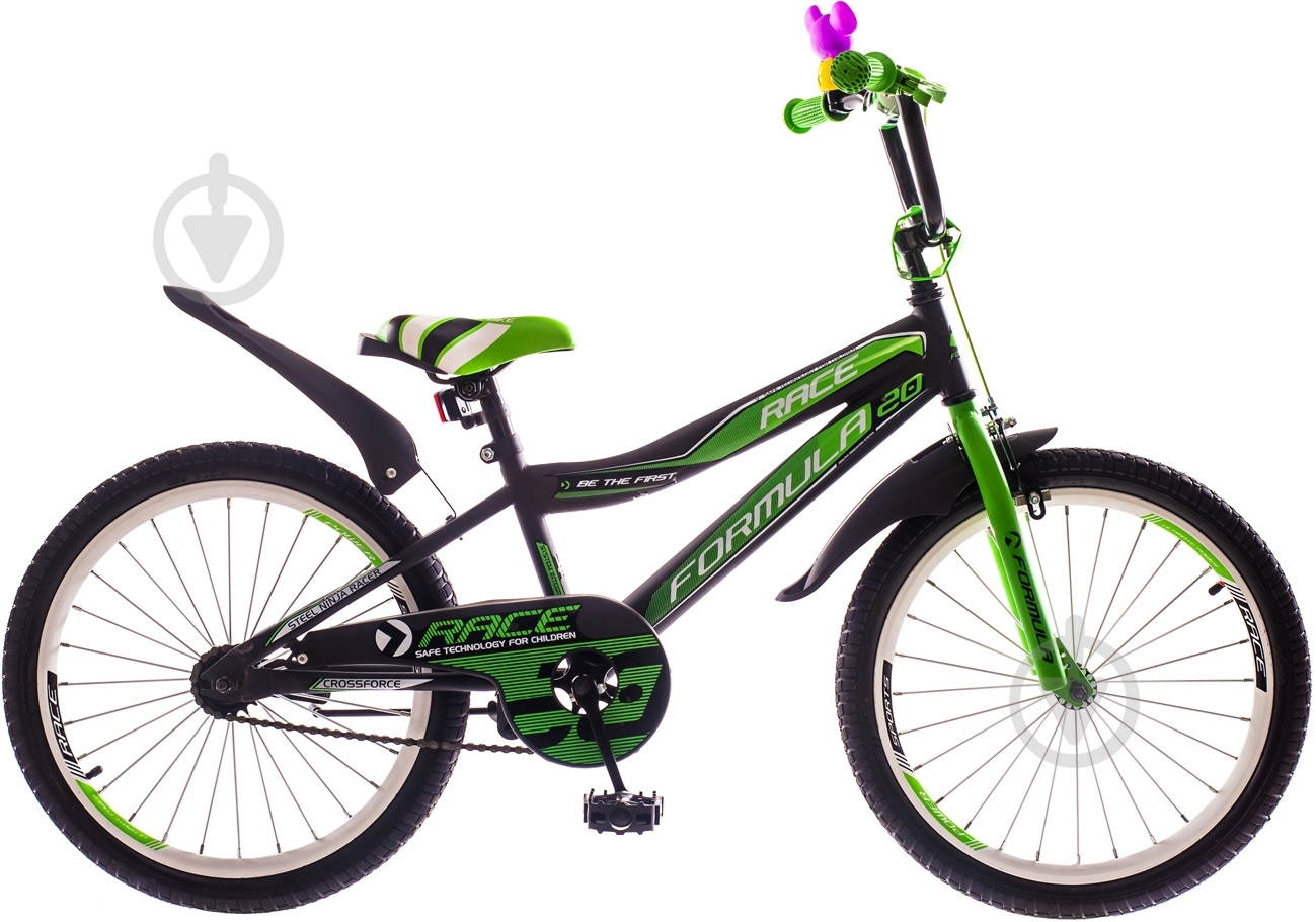 Велосипед Formula Race чорно-зелений OPS-FRK-16-008-1 - фото 1