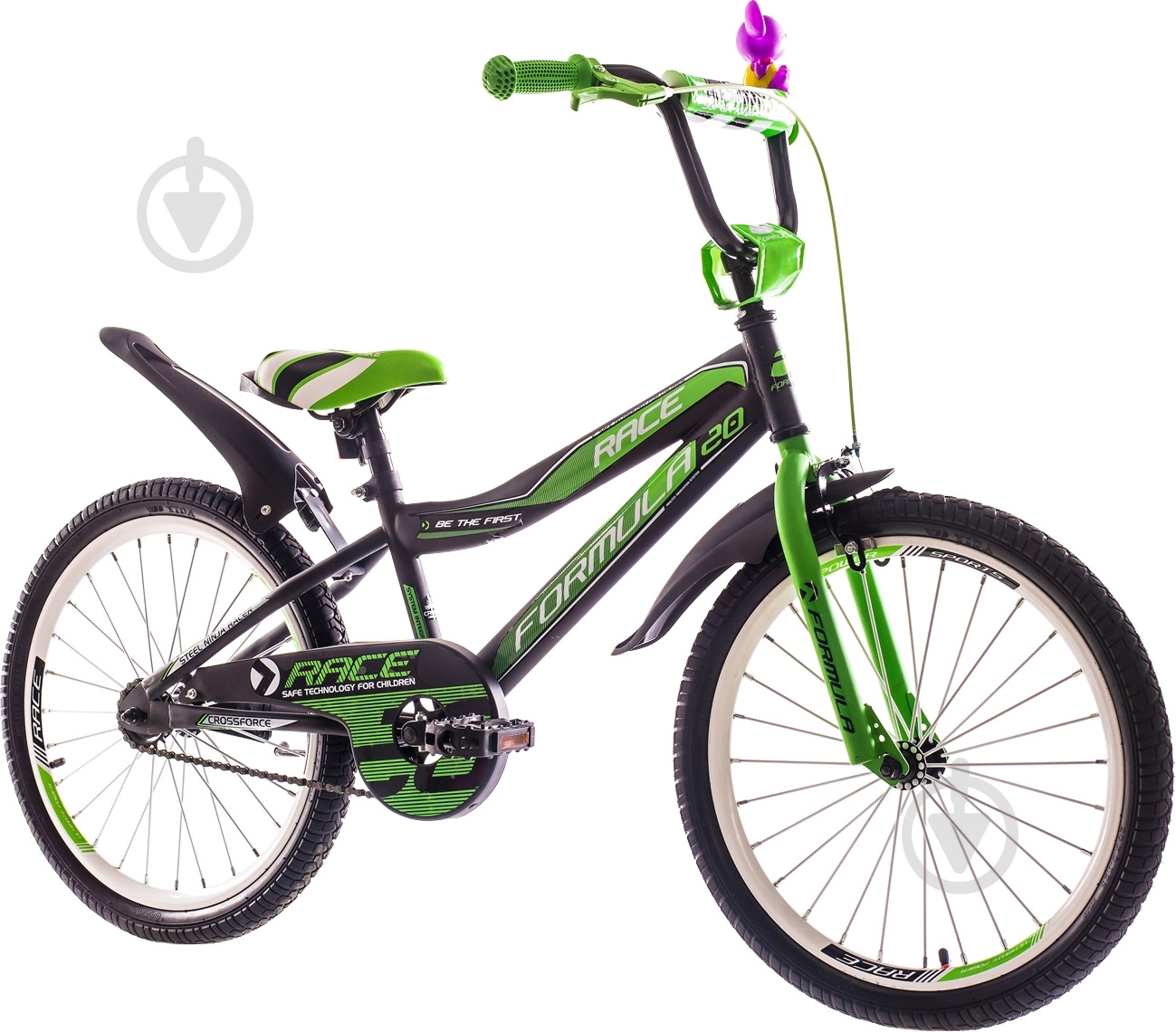 Велосипед Formula Race чорно-зелений OPS-FRK-16-008-1 - фото 2