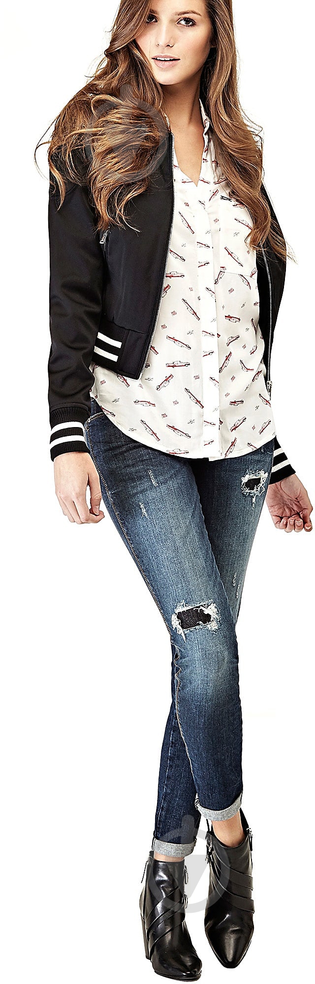 Джинси Guess W73AJ2.D24D1;DTDR синій - фото 2