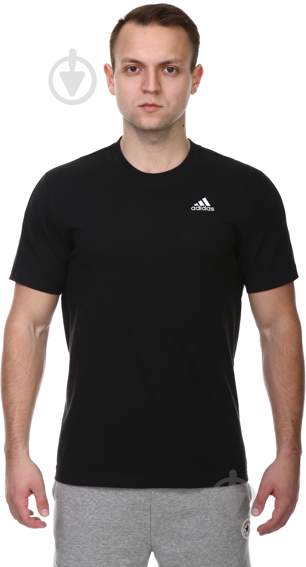 Футболка Adidas BASE TEE S98742 р.M чорний - фото 1