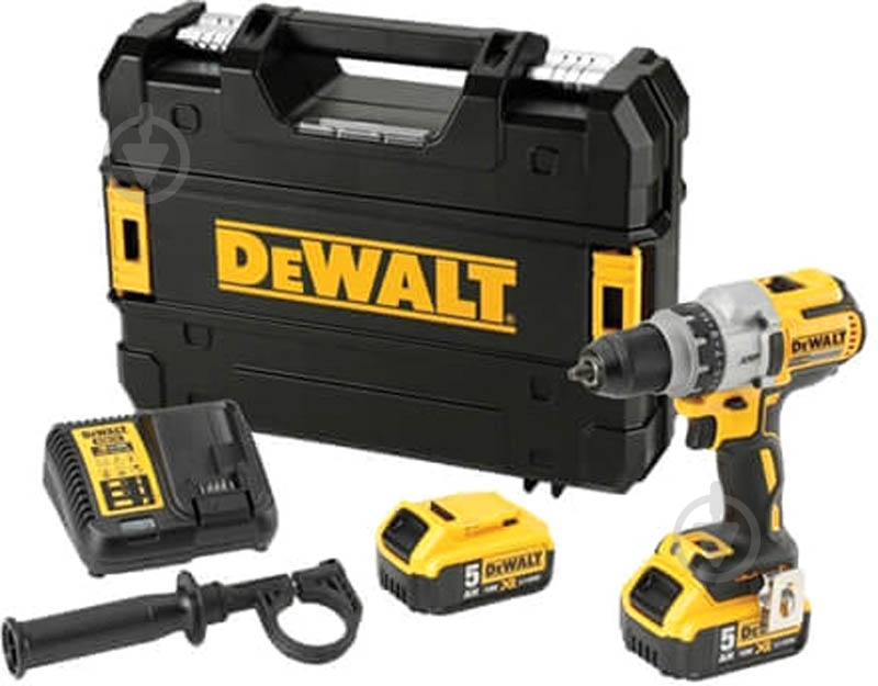 Шуруповерт аккумуляторный DeWalt DCD992P2B - фото 1 Шуруповерт аккумуляторный DeWalt DCD992P2B - фото 1