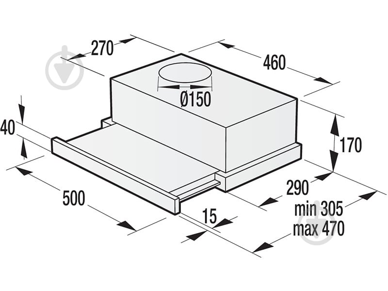 Вытяжка Gorenje BHP523E10X - фото 7