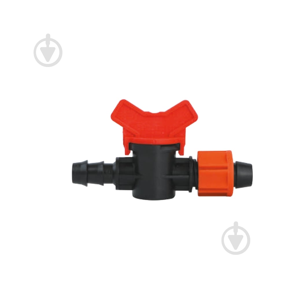 Кран капельного полива Flora переходник на трубку Ø16 мм - фото 1 Кран капельного полива Flora переходник на трубку Ø16 мм - фото 1