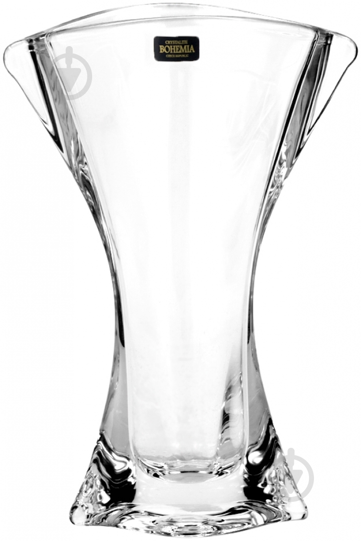 Ваза стеклянная Bohemia Orbit b8KE12 25 см прозрачная b8KE12 - фото 1