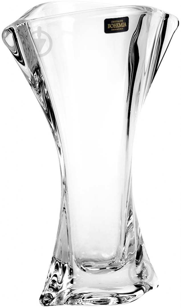 Ваза стеклянная Bohemia Orbit b8KE12 25 см прозрачная b8KE12 - фото 2