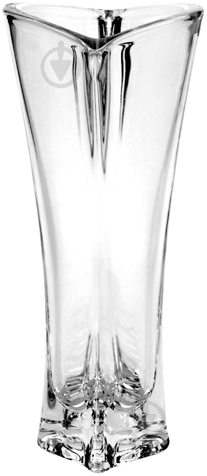 Ваза стеклянная Bohemia Orbit b8KE12 25 см прозрачная b8KE12 - фото 3