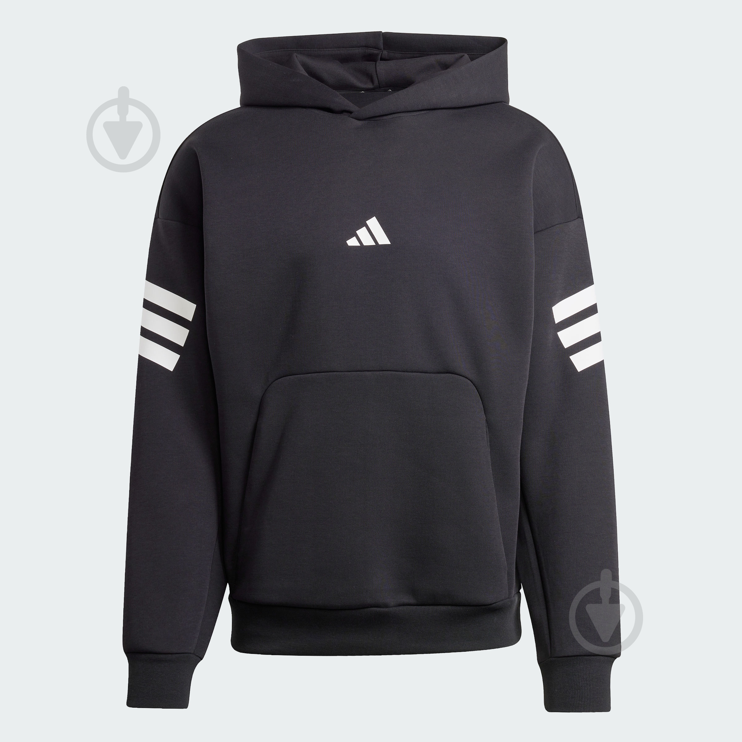 Джемпер Adidas M FI 3S HD JD4838 р.XL чорний - фото 6 Джемпер Adidas M FI 3S HD JD4838 р.XL чорний - фото 6