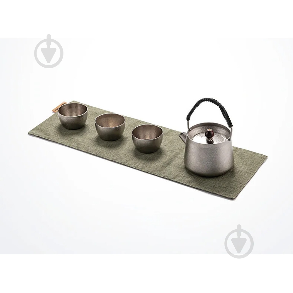 Набор посуды Naturehike чайный NH20CJ007, титан. - фото 2 Набор посуды Naturehike чайный NH20CJ007, титан. - фото 2