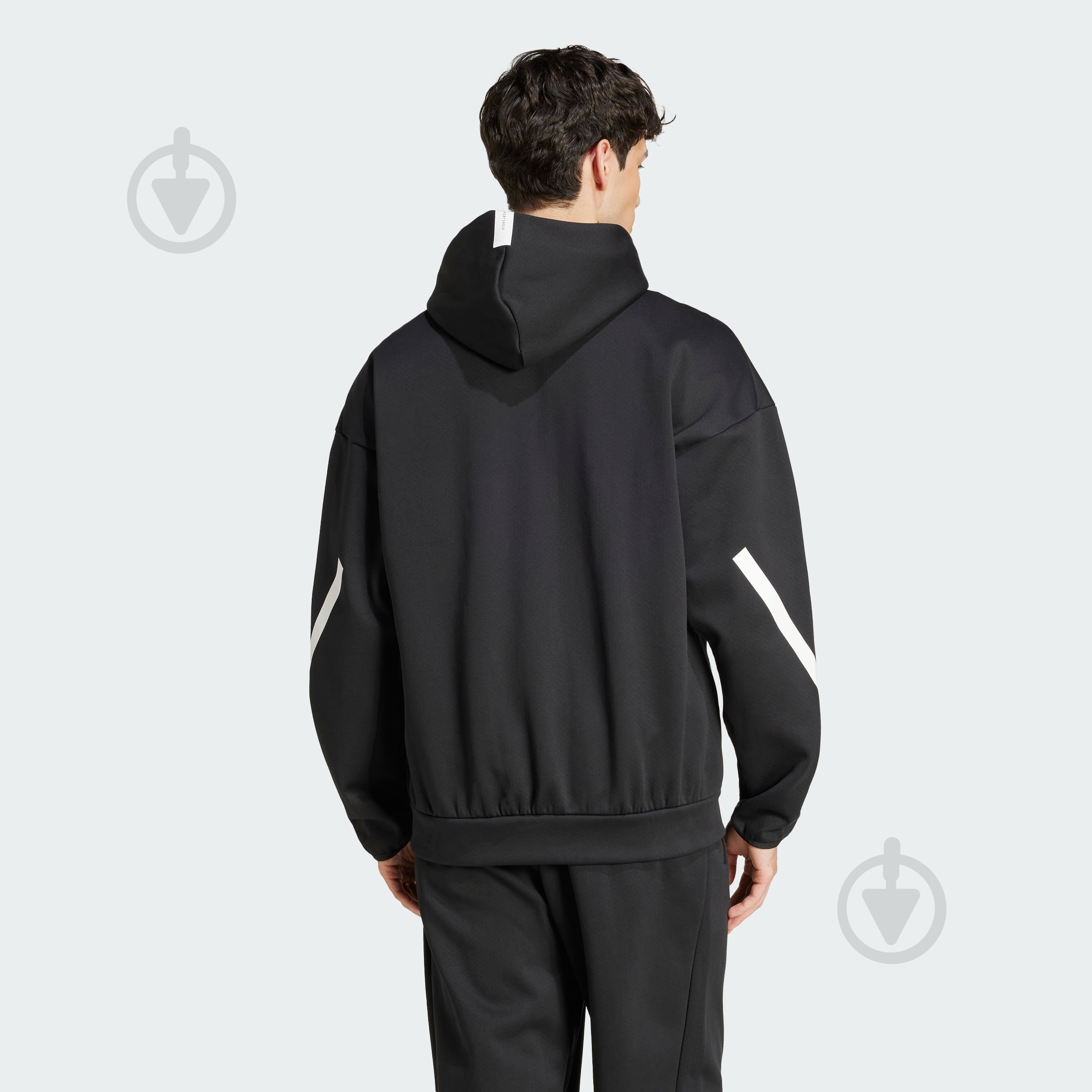 Джемпер Adidas M Z.N.E. FZ JD5984 р.XL чорний - фото 2