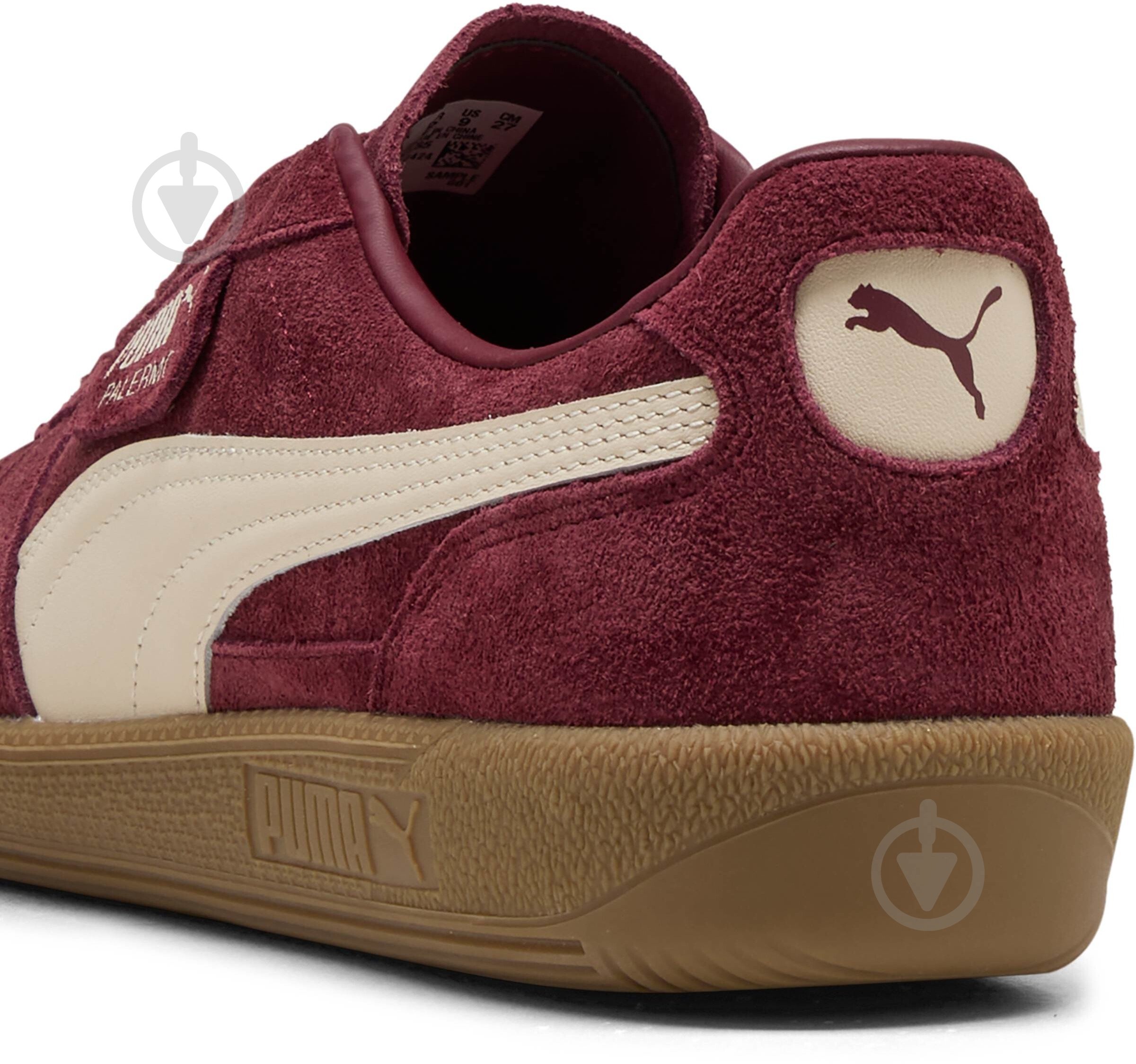 Кроссовки мужские Puma PALERMO 39646365 р.43 бордовые - фото 5 Кроссовки мужские Puma PALERMO 39646365 р.43 бордовые - фото 5