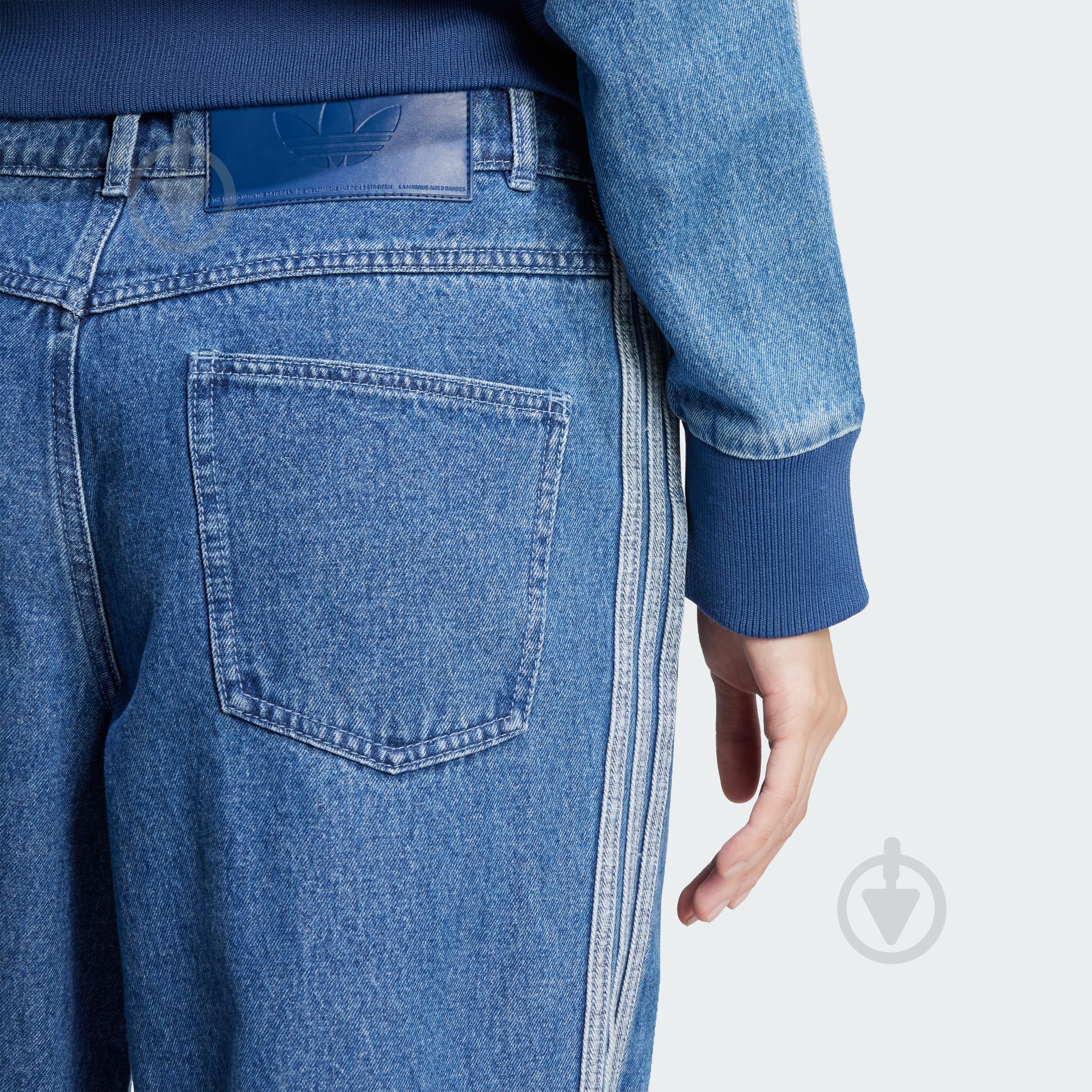 Джинси Adidas DENIM 3S PANT JD2574 р.26 блакитний - фото 4 Джинси Adidas DENIM 3S PANT JD2574 р.26 блакитний - фото 4