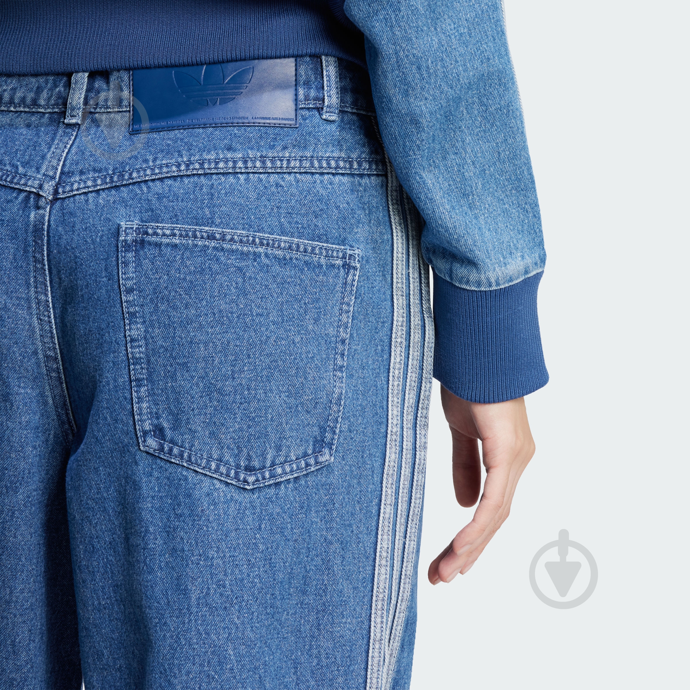 Джинси Adidas DENIM 3S PANT JD2574 р.25 блакитний - фото 4 Джинси Adidas DENIM 3S PANT JD2574 р.25 блакитний - фото 4