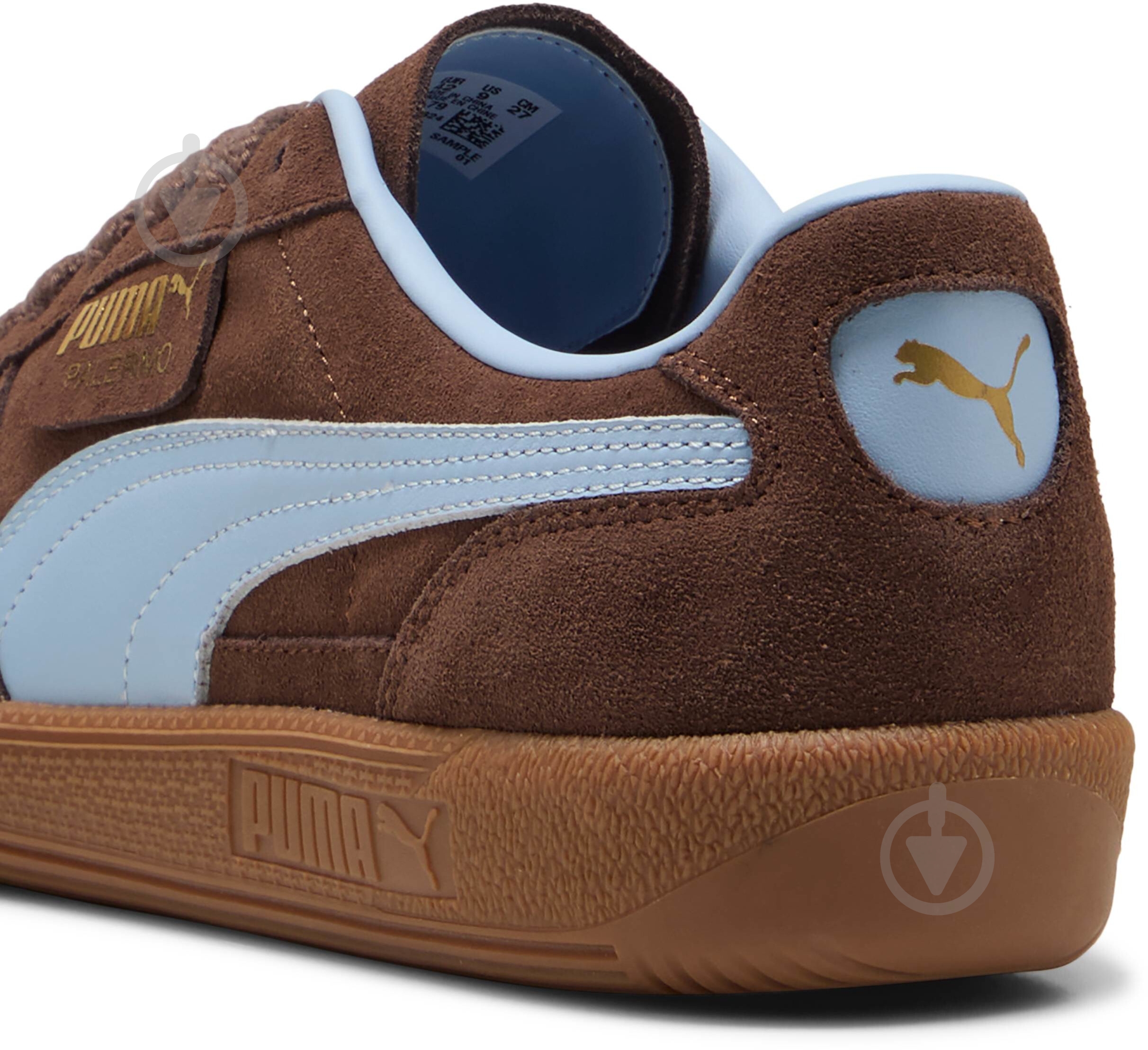 Кроссовки мужские Puma PALERMO 39646379 р.43 коричневые - фото 5
