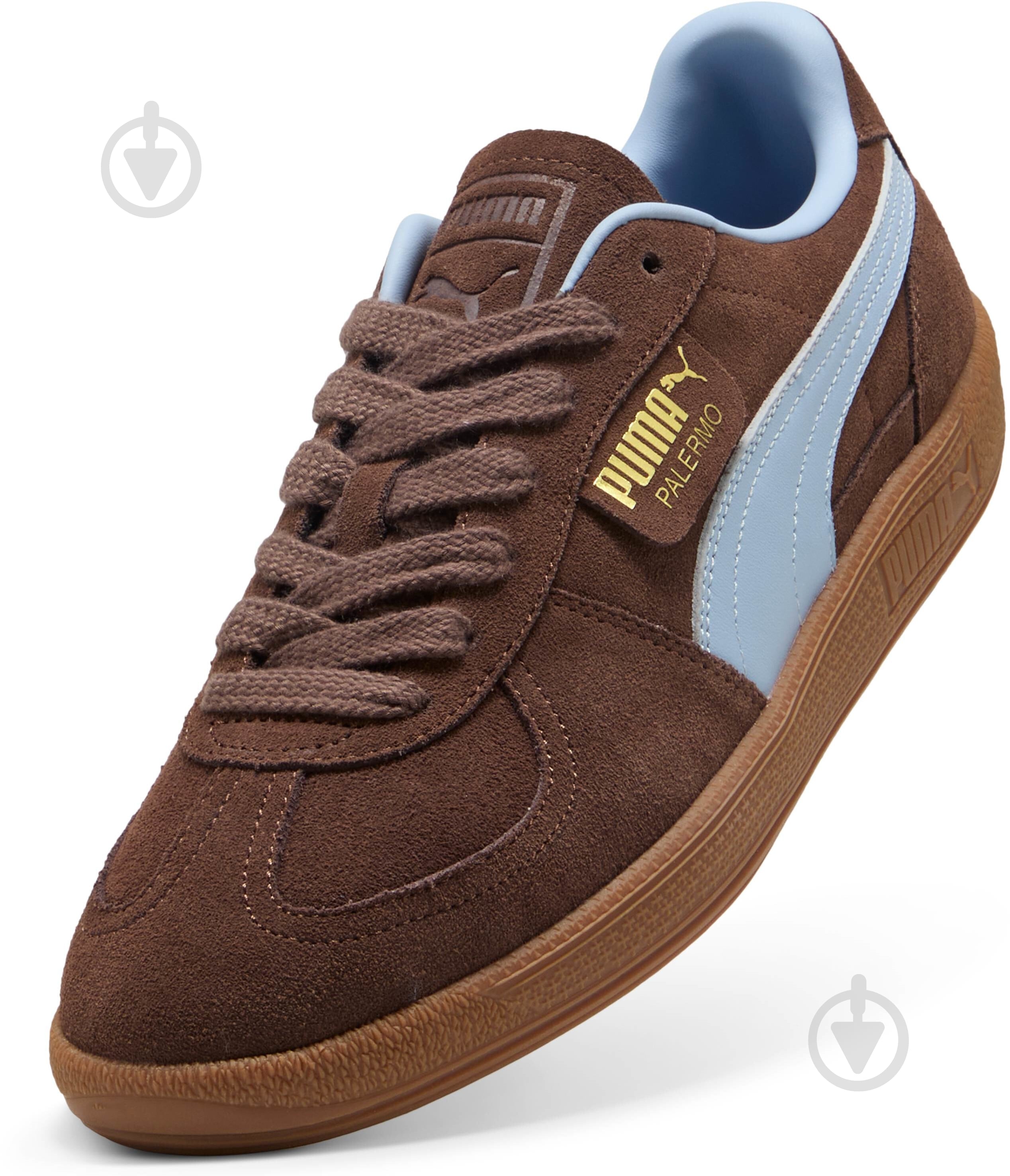 Кроссовки мужские Puma PALERMO 39646379 р.43 коричневые - фото 6