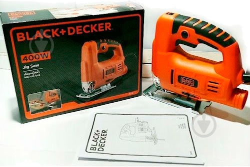 Электролобзик Black+Decker 400 Вт JS20 - фото 8 Электролобзик Black+Decker 400 Вт JS20 - фото 8