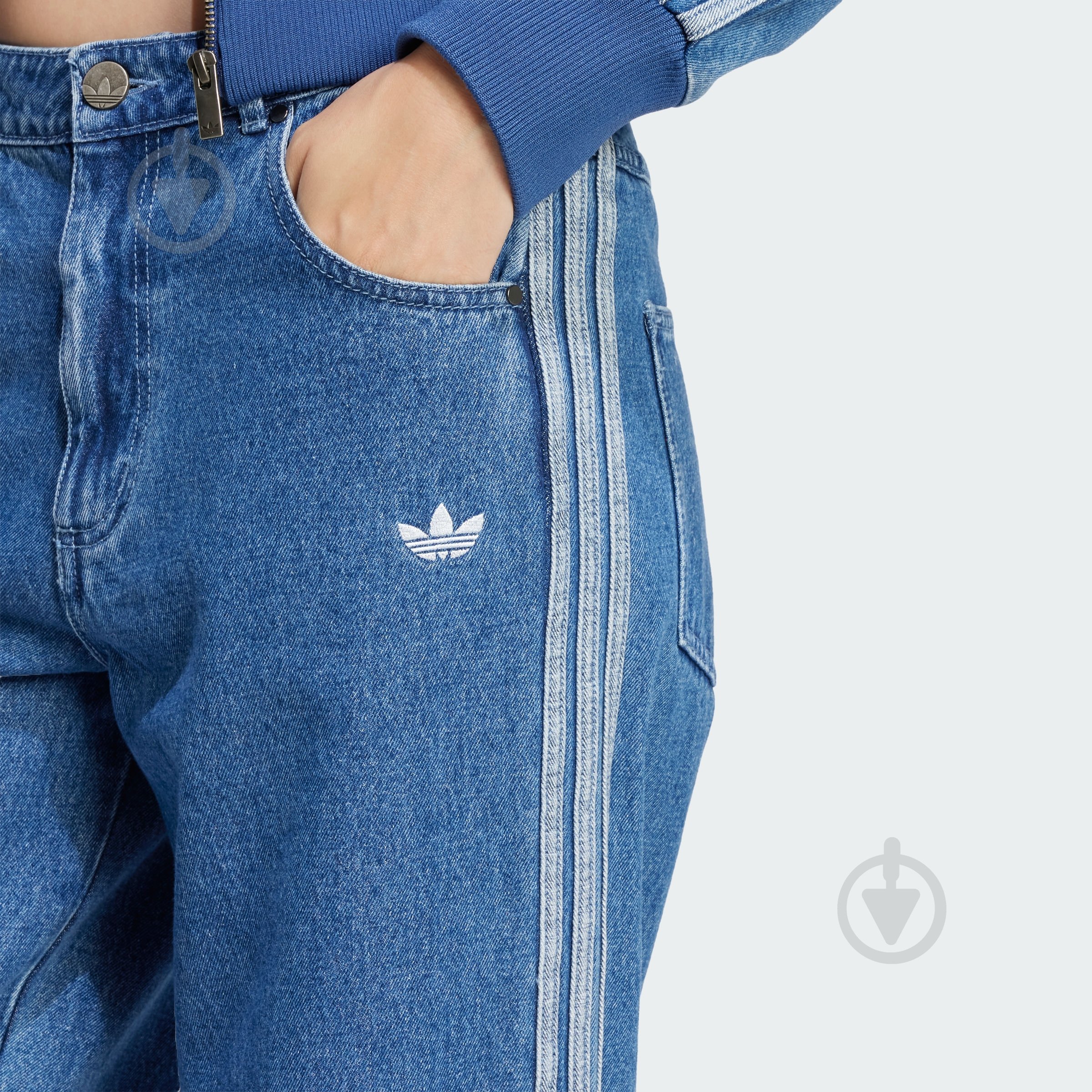 Джинси Adidas DENIM 3S PANT JD2574 р.27 блакитний - фото 3 Джинси Adidas DENIM 3S PANT JD2574 р.27 блакитний - фото 3
