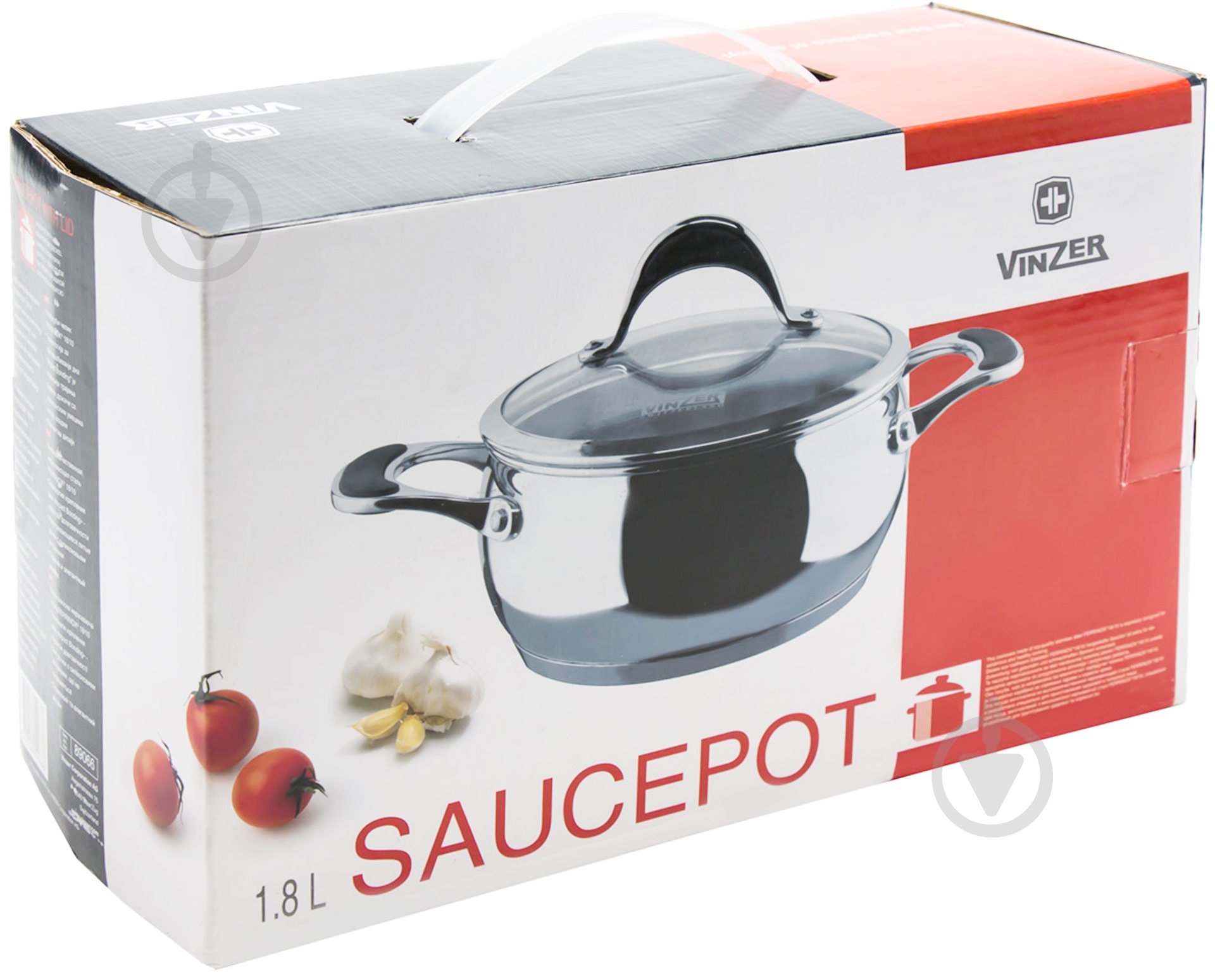 Кастрюля Vinzer 1,8 л 89066 - фото 2 Кастрюля Vinzer 1,8 л 89066 - фото 2