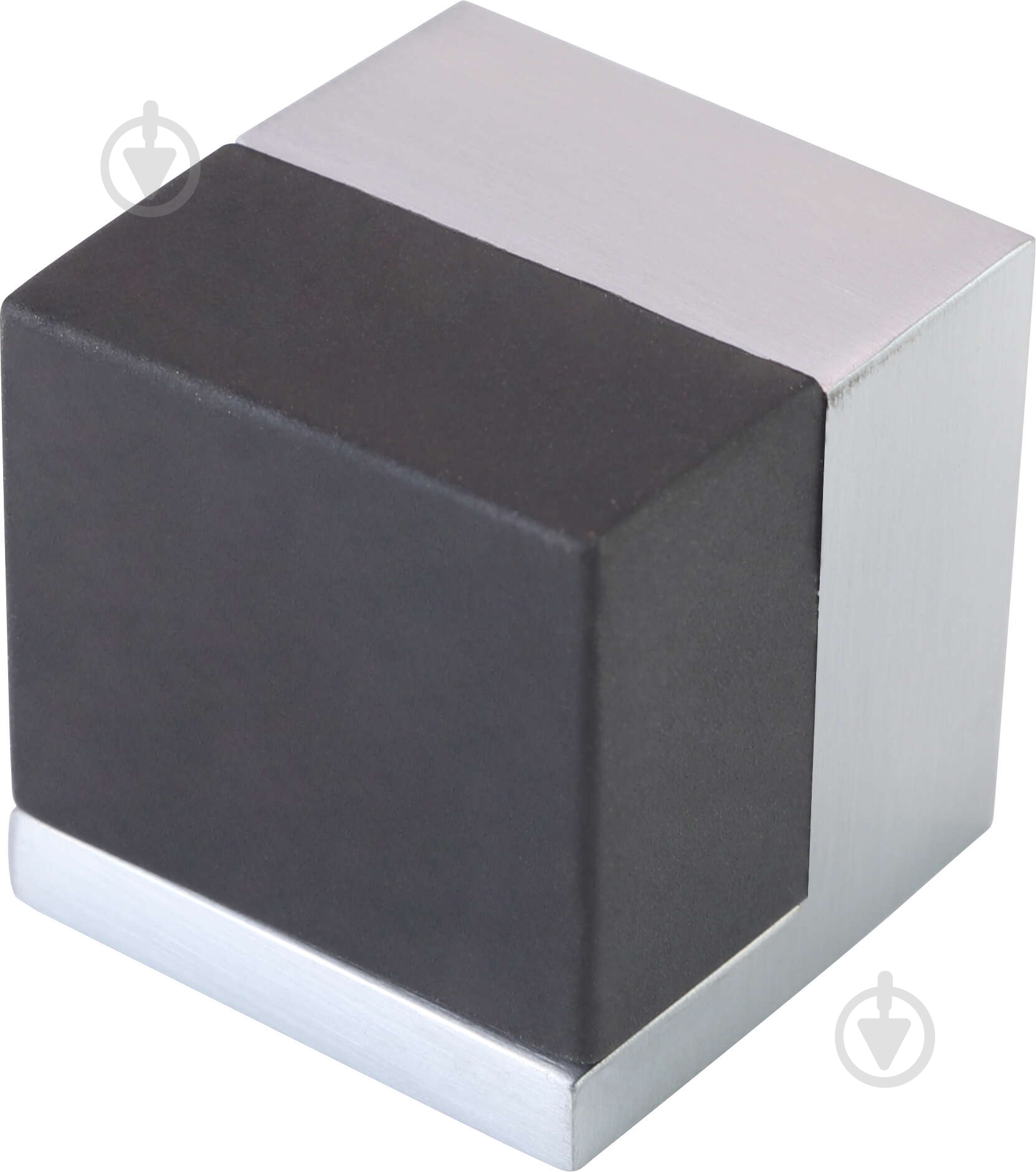 Стопор дверной MVM М-37 матовый хром - фото 1