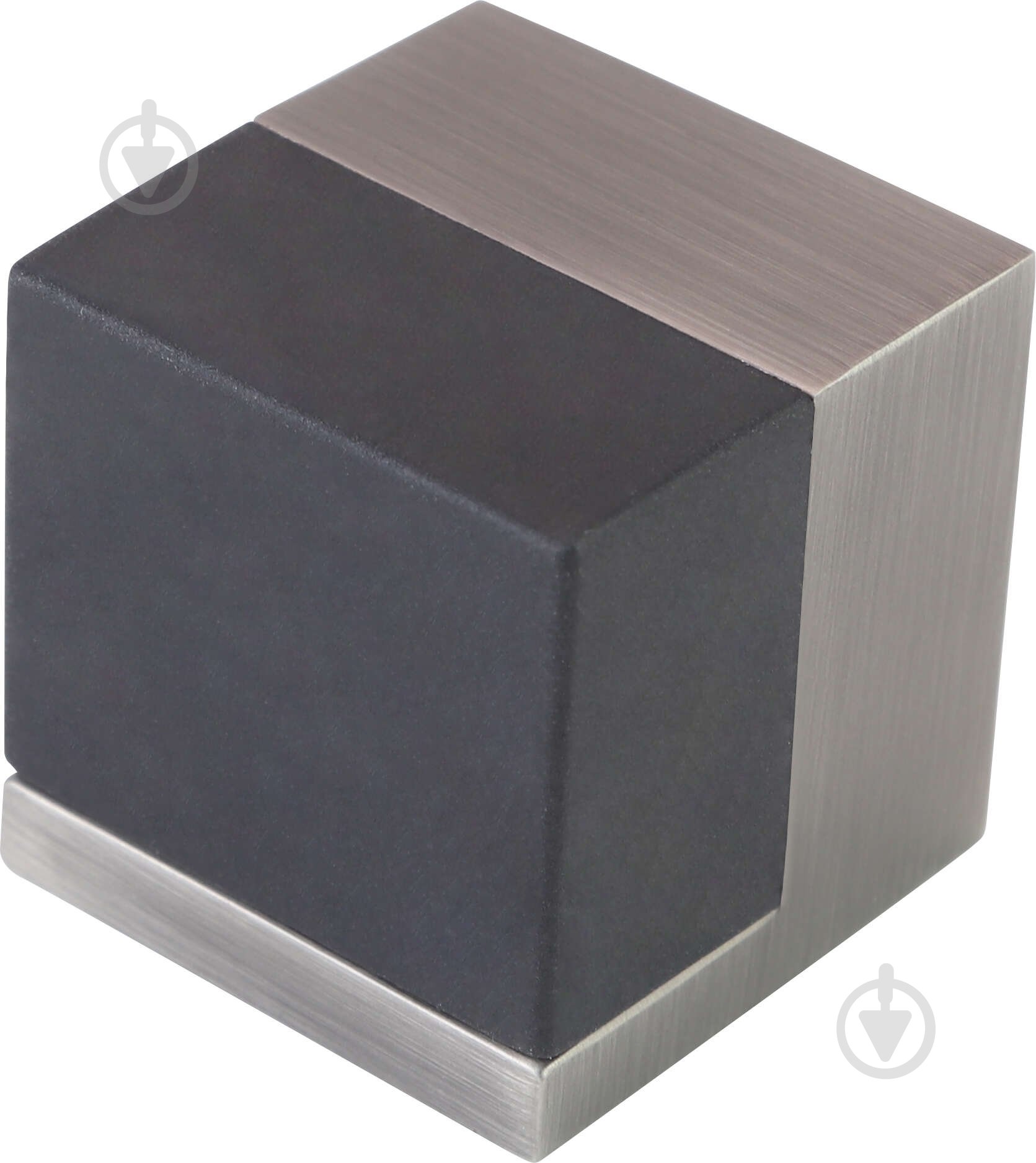 Стопор дверной MVM М-37 матовый антрацит - фото 1