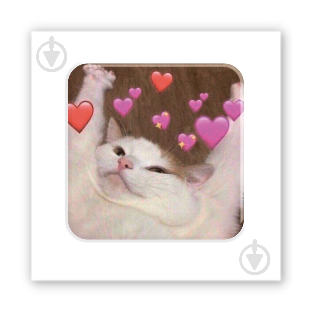Стикер 3D Tattooshka 3D-стикер "Cat love" - фото 1