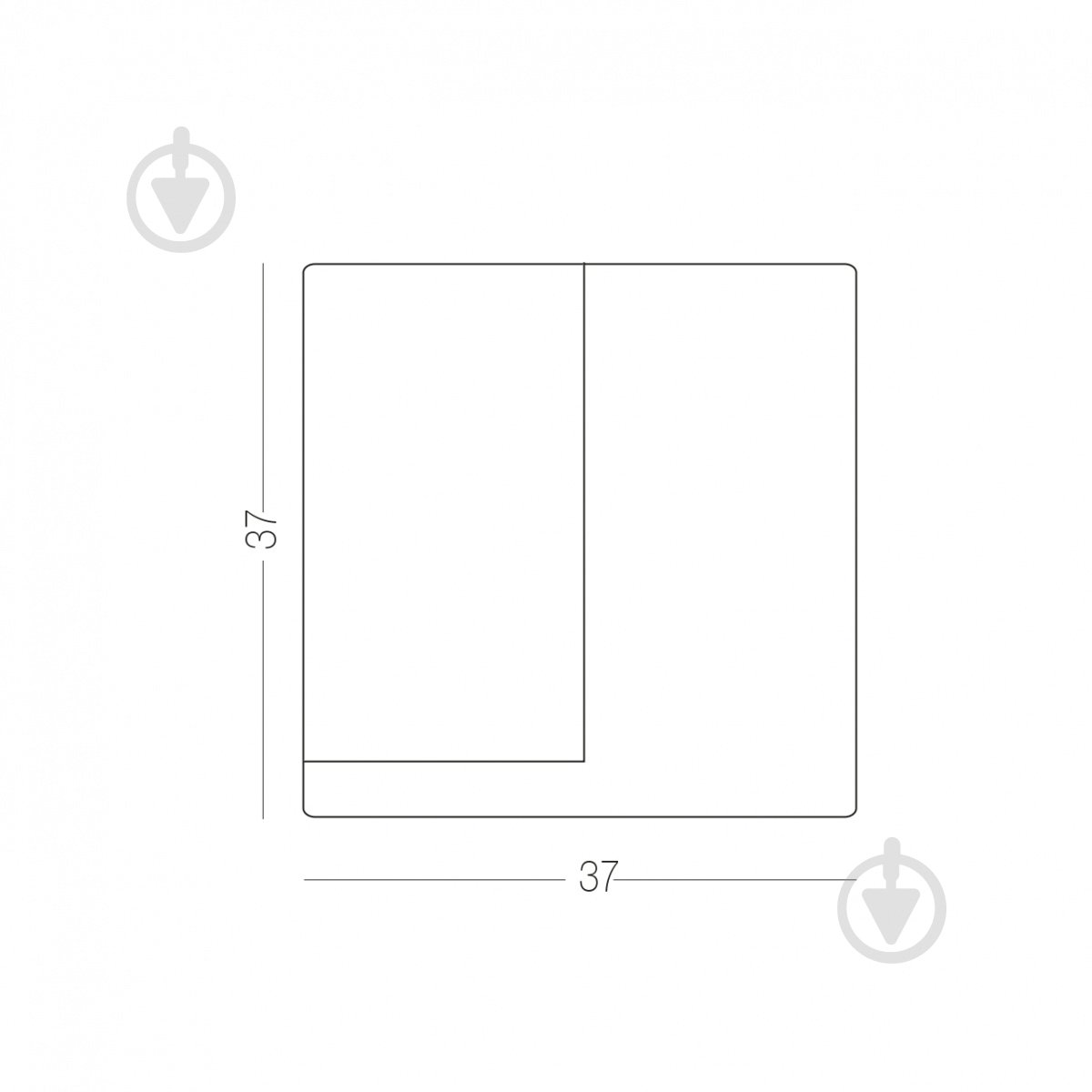 Стопор дверной MVM М-37 черный - фото 2