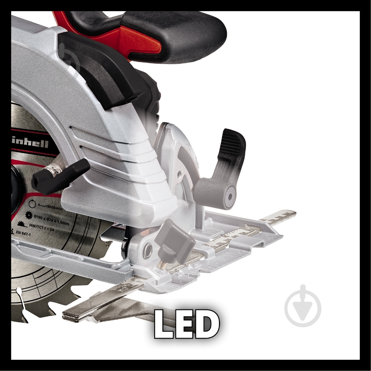 Пила дисковая Einhell Power X-Change TE-CS 18/190 Li BL 4331210 - фото 8 Пила дисковая Einhell Power X-Change TE-CS 18/190 Li BL 4331210 - фото 8