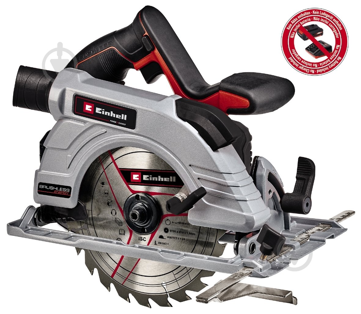 Пила дисковая Einhell Power X-Change TE-CS 18/190 Li BL 4331210 - фото 1 Пила дисковая Einhell Power X-Change TE-CS 18/190 Li BL 4331210 - фото 1